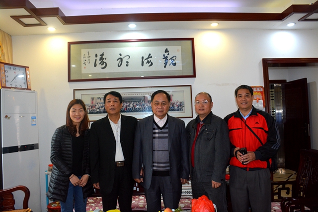 阳春市基层委拜会阳江市委会老领导
