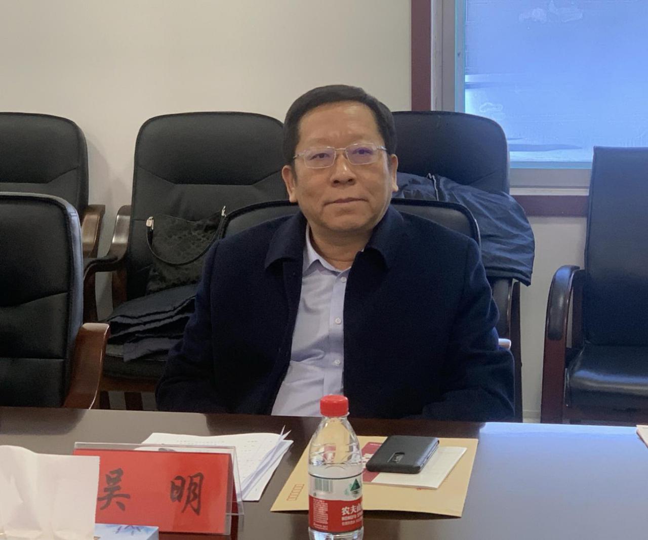 吴明代表统战部发言