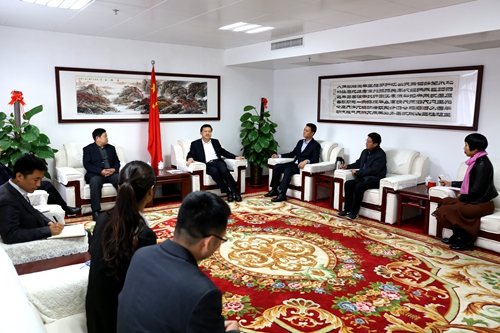 委会主委王鹏杰出席会议并讲话,筹委会组织处负责人李军营等参加会议