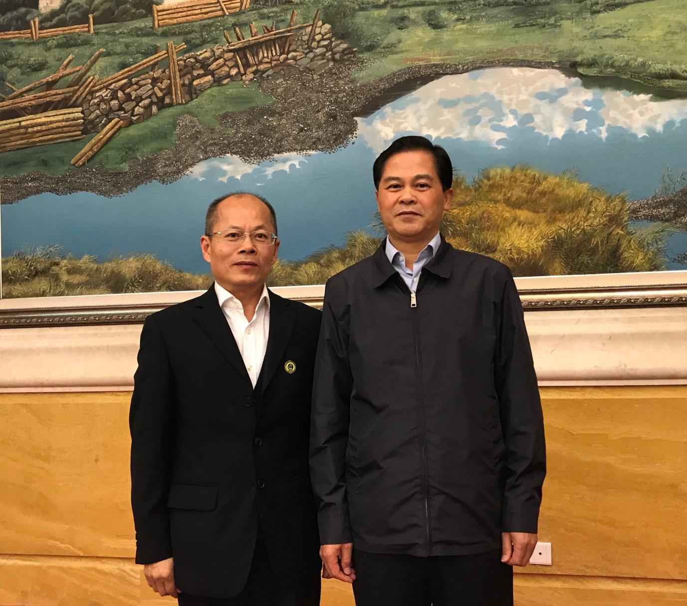 孙大文院士与云南省委书记陈豪