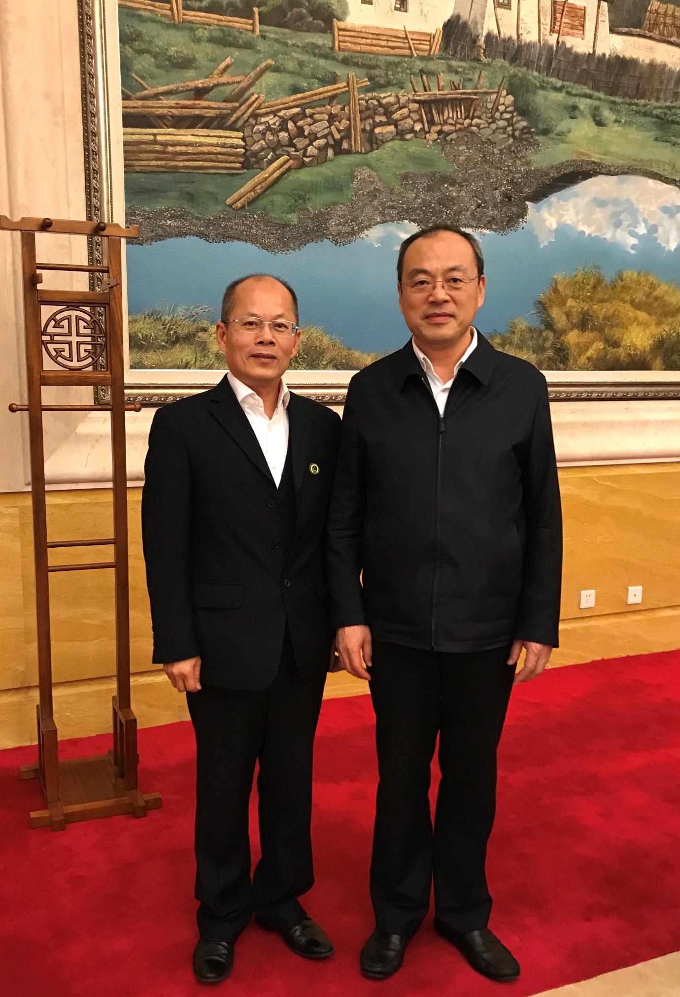 孙大文院士与云南省省长阮成发