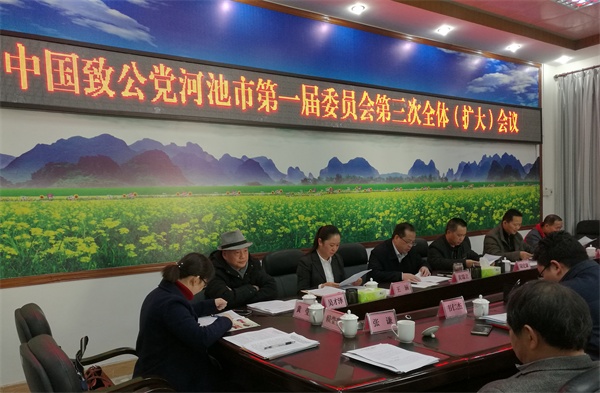 首页 地方要闻 广西 1月22日,致公党河池市委员会召开河池市第一